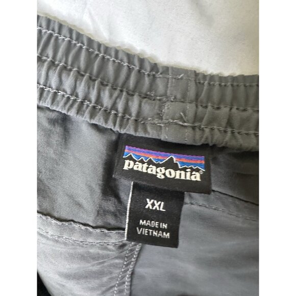Patagonia Baggies Pants Joggers Mens XXL Nylon Graphite Gray Hiking 55211 - Picture 3 of 8